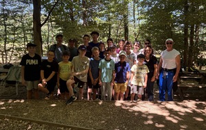 Sortie accrobranches pour les jeunes du Dojo