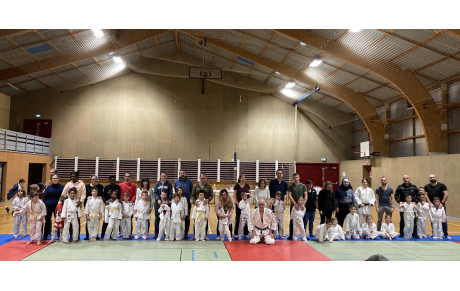 Entraînement de Noël au Dojo