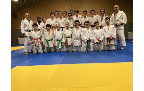 Entraînement commun avec Montélier