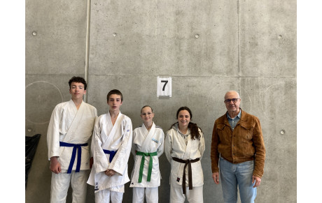 Les minimes Cadets en compétition