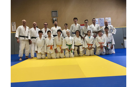 Entraînement interclubs à Pont
